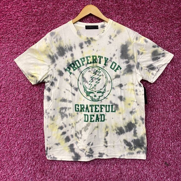 The Grateful Dead Steal Your Face “Property of Grateful Dead” Rock Band Tie Dye - Picture 1 of 4